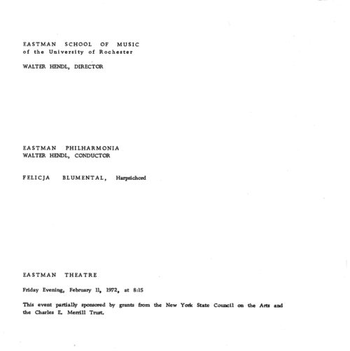 1972 February 11 Eastman Philharmonia and Felicja Blumental, Harpsichord_Page_2