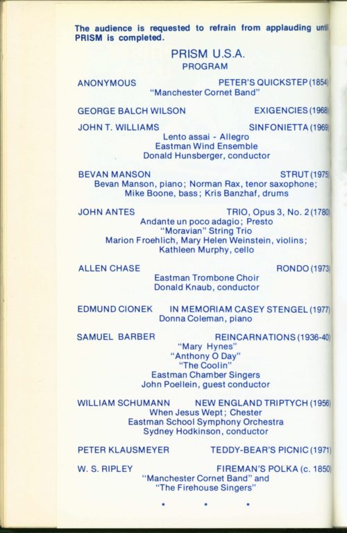 1976 November 5 Prism Concert_Page_2