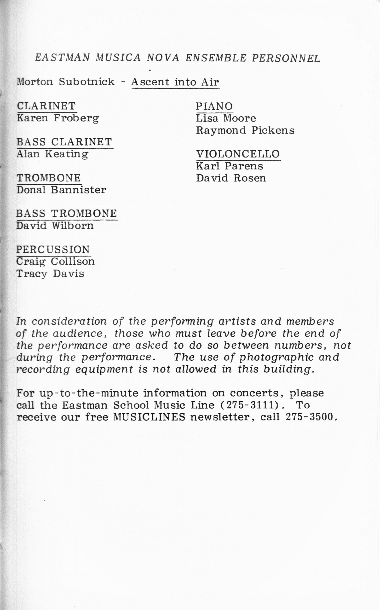 ICMC Concert I program, page 13