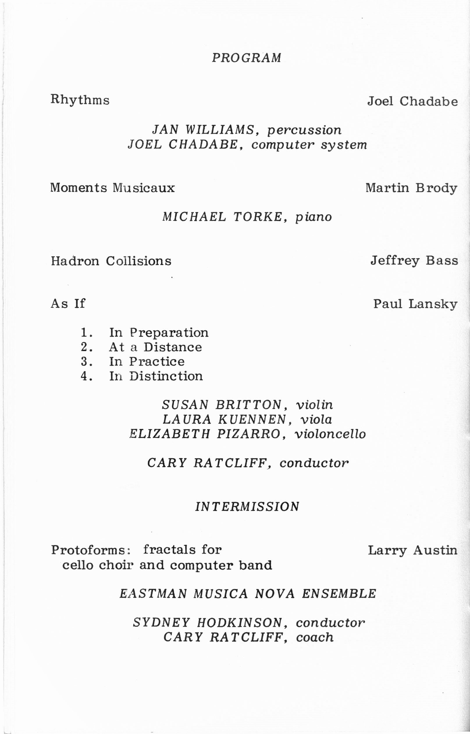 1983 ICMC Concert IV program, page 02