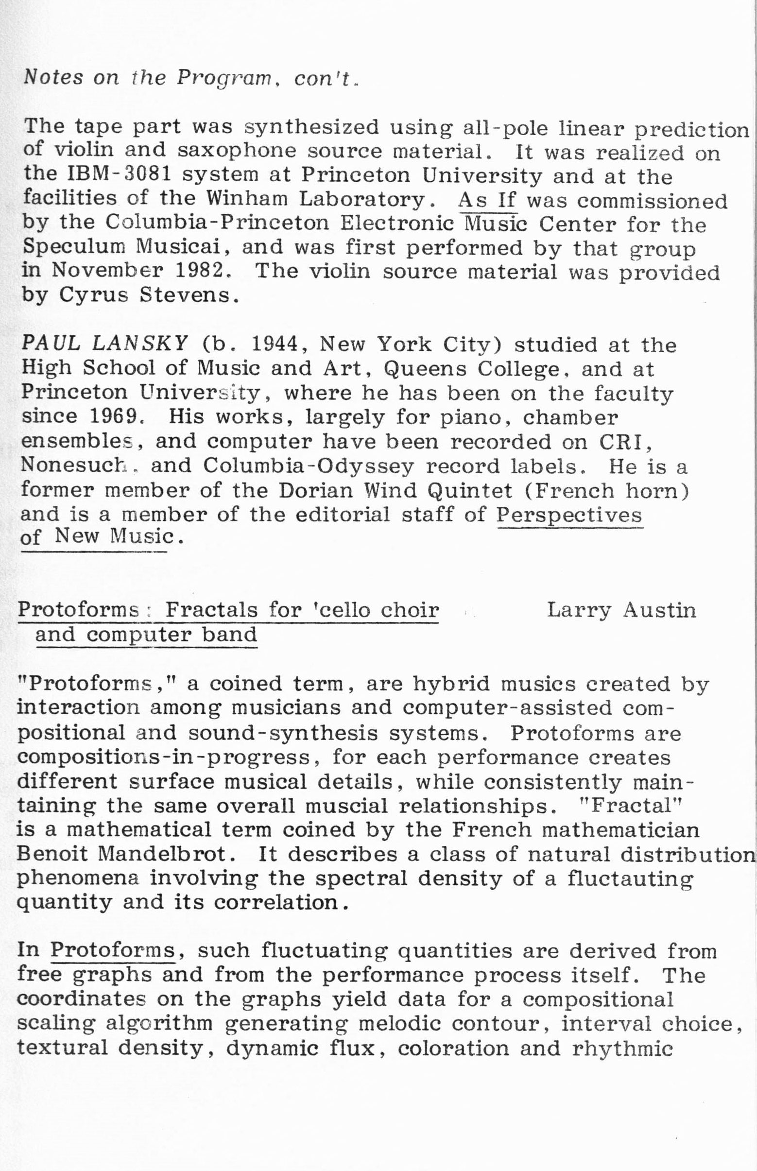 1983 ICMC Concert IV program, page 07