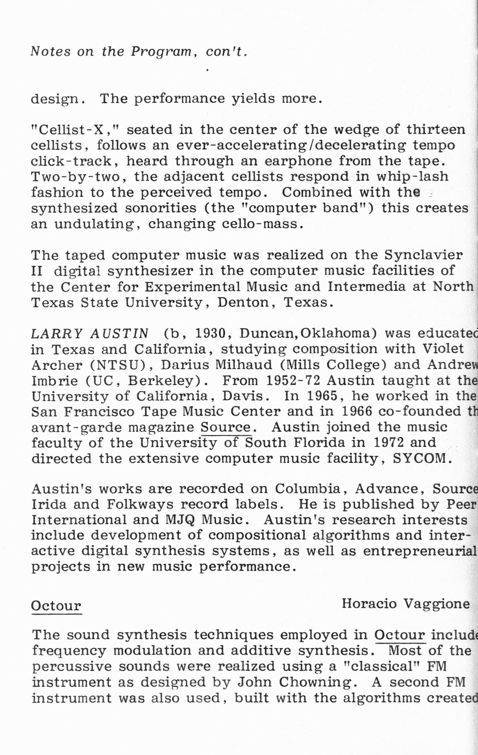 1983 ICMC Concert IV program, page 08