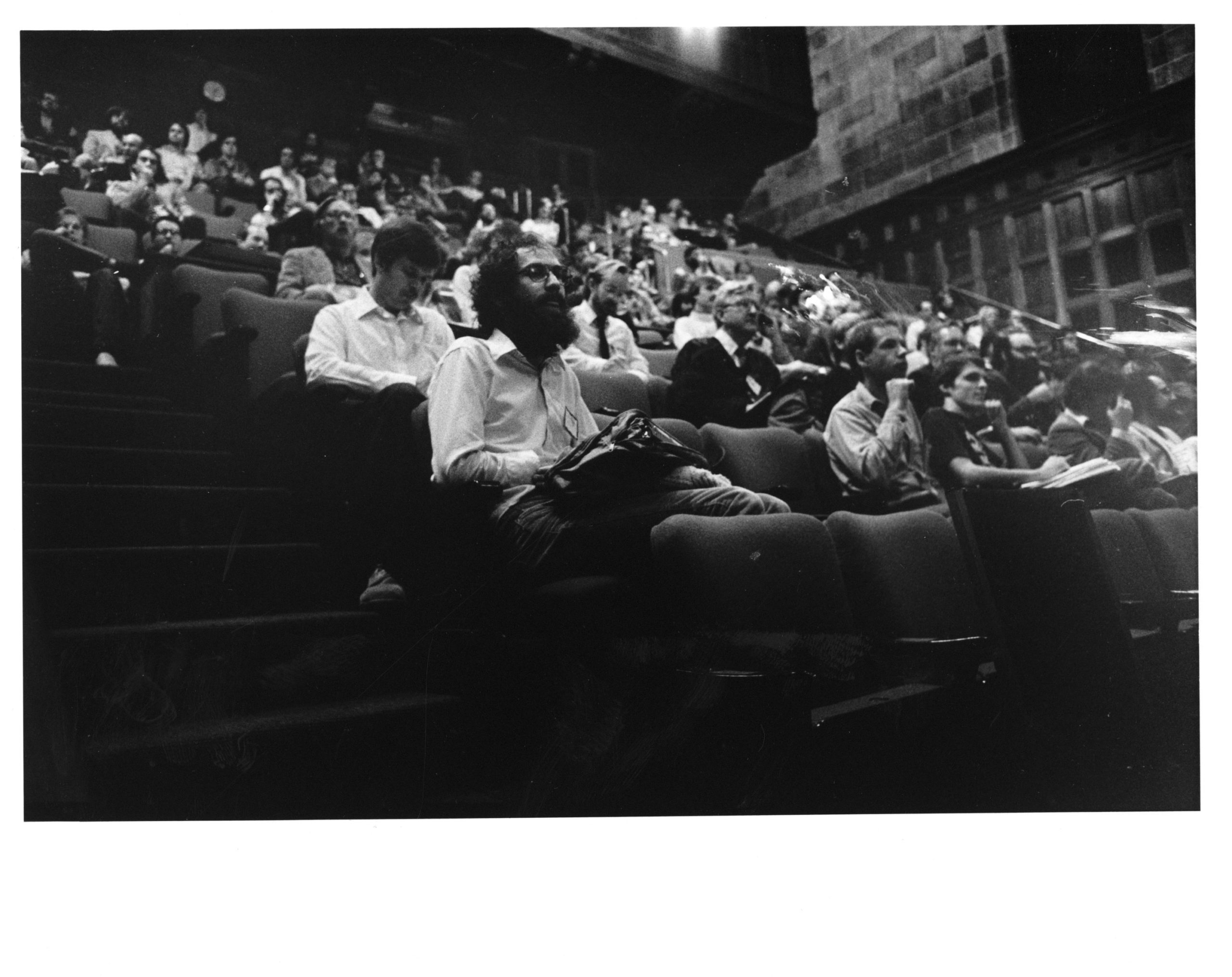 1983 ICMC, photo of audience in Kilbourn Hall