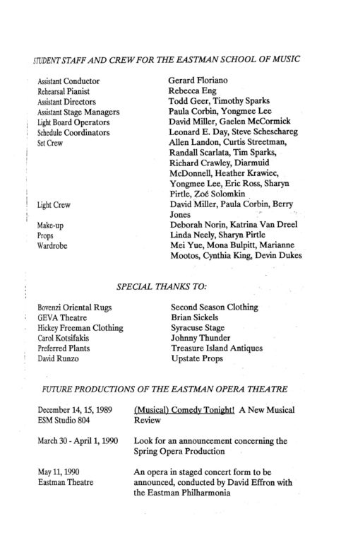 1989 November 3 EOT performs The Marriage of Figaro page 9