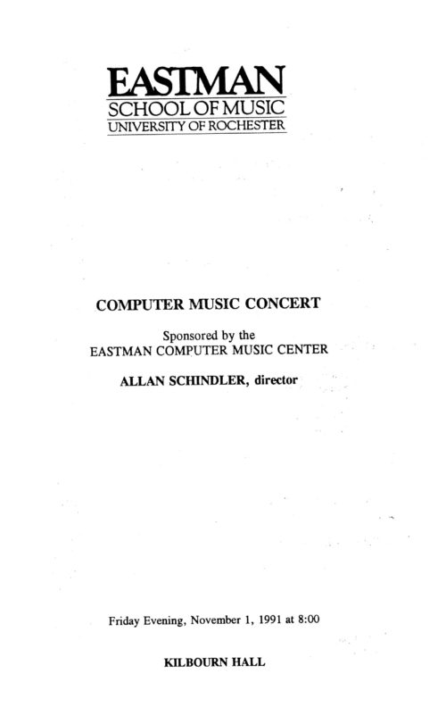 1991 November 1 Computer Music Concert_Page_01