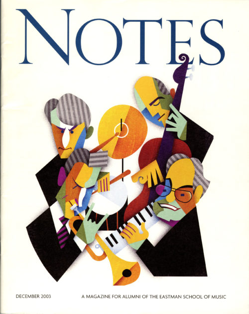 Eastman Notes, vol. 22, no. 1, December, 2003. Front and back covers.