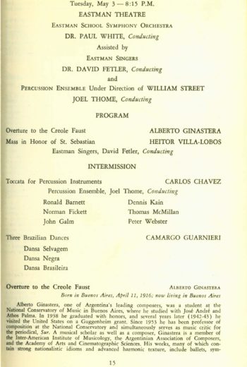 3 May 1960 ESSO Eastman Singers Percussion Ensemble_Page_1