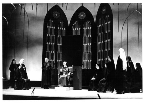 Scenes from Eastman Opera Theater’s 1969 production of Dialogues of the Carmelites, the first of five EOT productions to date.