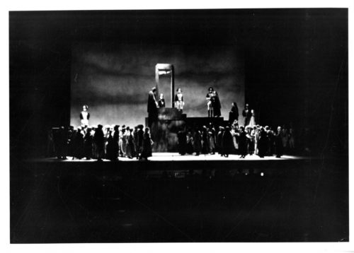 Scenes from Eastman Opera Theater’s 1969 production of Dialogues of the Carmelites, the first of five EOT productions to date.