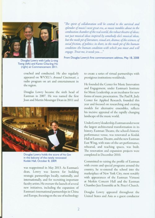 Douglas Lowry Memorial Celebration page 4