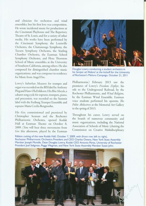 Douglas Lowry Memorial Celebration page 5