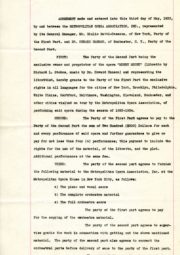 The contract between the Metropolitan Opera Company and Howard Hanson