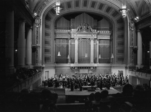 Shots of Eastman Philharmonia members on the road during their five-day tour, together with the surrounding scenery.