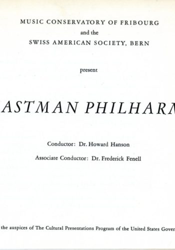 Philharmonia program 5 December 1961 page 1
