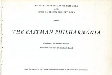 Philharmonia program 5 December 1961 page 1