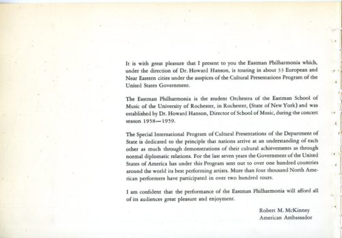 Philharmonia program 5 December 1961 page 2