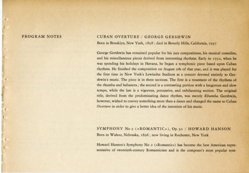 Philharmonia program 5 December 1961 page 4