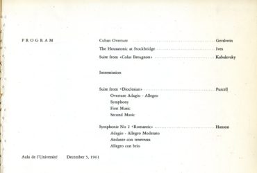 Philharmonia program 5 December 1961 page 9