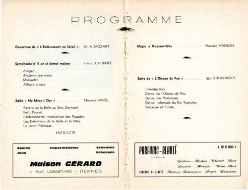 Philharmonia program 7 December 1961 page 8-9