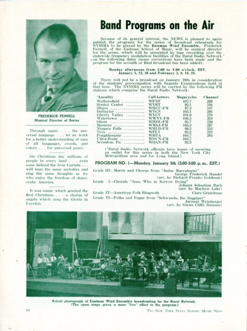 The School Music News, December 1952, page10