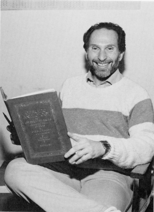 Mr. Pearlman (director) as seen in the Eastman School’s 1989 yearbook.