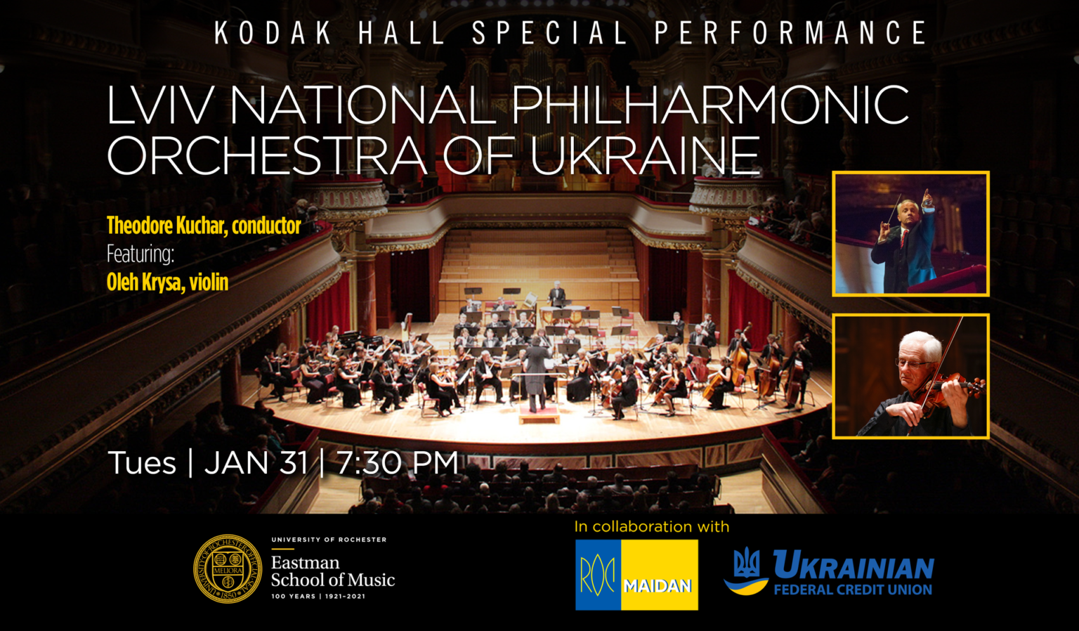 Eastman Presents Kodak Series LVIV National Philharmonic of Ukraine