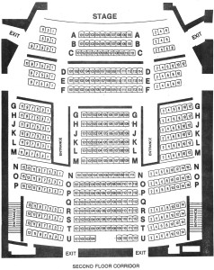 Kilbourn Hall Seating Chart « Eastman Theatre