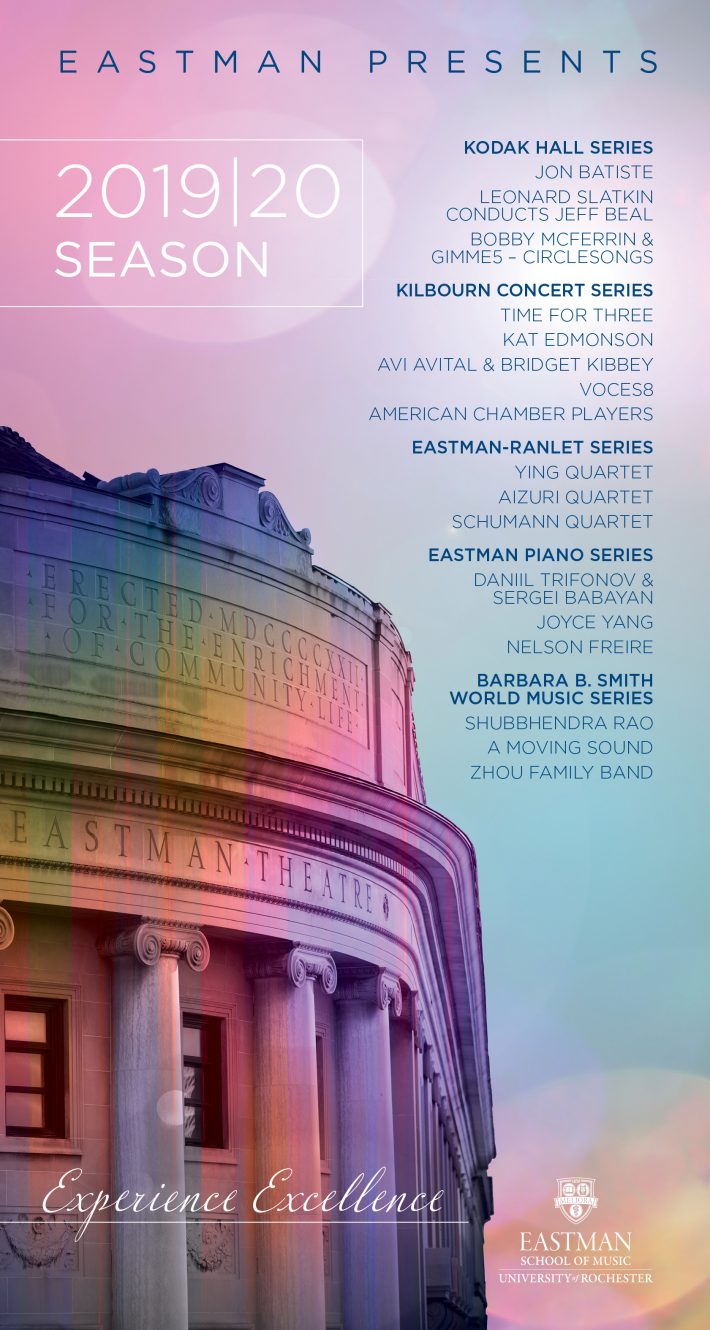 Eastman School of Music Announces 20192020 Eastman Presents Season