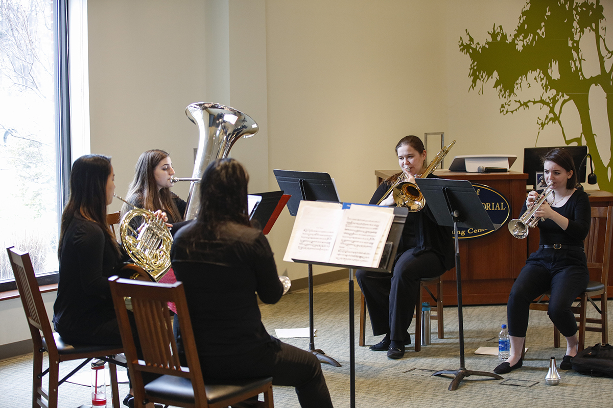 Chamber Music goup at Brighton Library