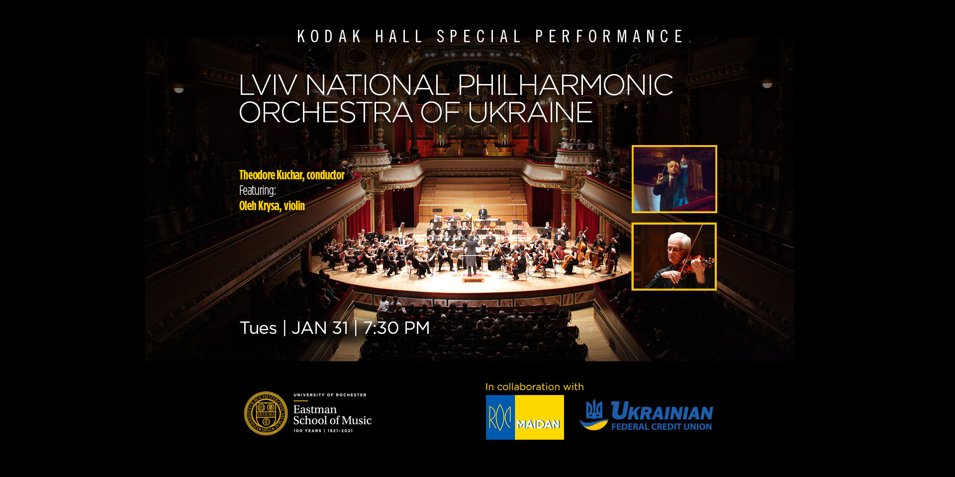 Eastman Presents: Lviv National Philharmonic Orchestra of Ukraine: In ...