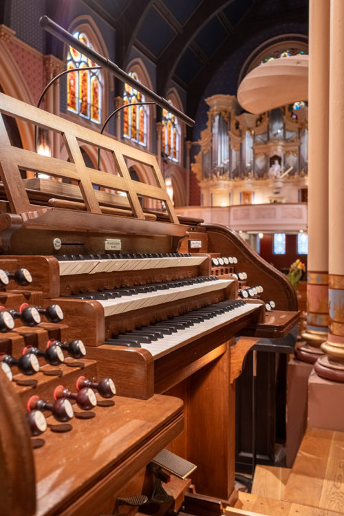 Hooh-and Hastings organ detail