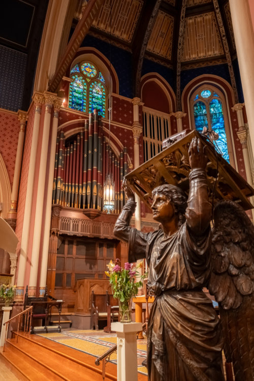 Hook and Hastings Organ in Christ Church. All photography by Eddie Zheng.