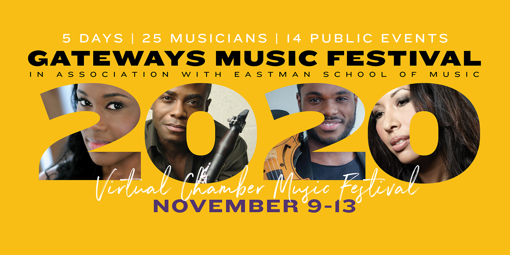 Gateways Music Festival Announces Fall Program, Artists and Schedule ...